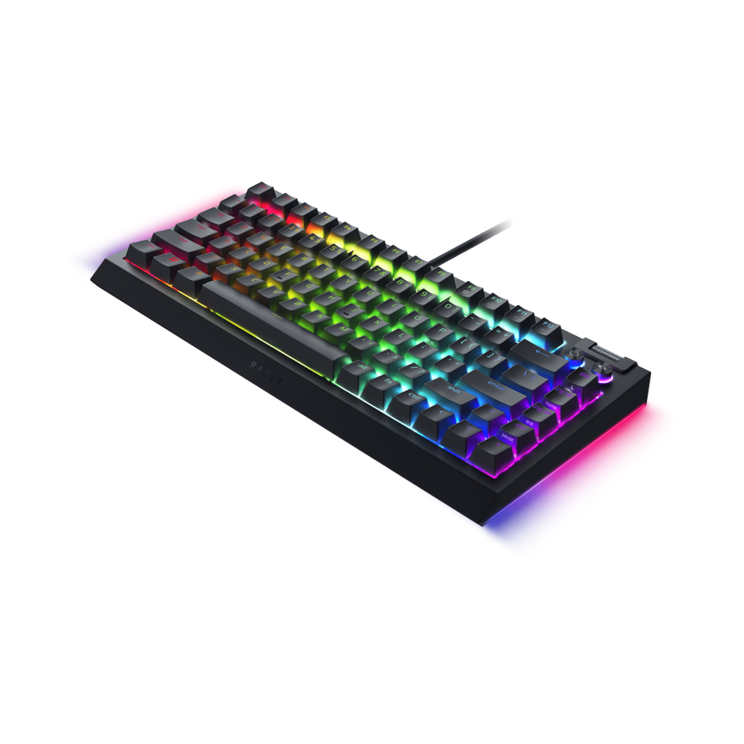 Razer BlackWidow V4 75% - Intl. US Layout (ISO) Gaming Keyboard in Qatar Razer BlackWidow V4 75% - Intl. US Layout (ISO) Gaming Keyboard in Qatar